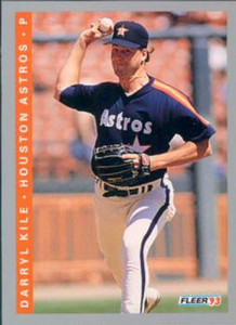1993 Fleer #438 Darryl Kile VG Houston Astros 