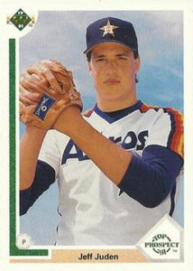 1991 Upper Deck #52 Jeff Juden VG Houston Astros 
