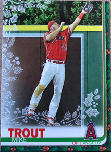 2019 Topps Holiday Metallic #HW31 Mike Trout NM-MT Los Angeles Angels 