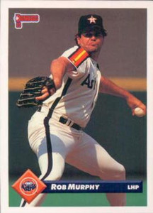 1993 Donruss #588 Rob Murphy VG Houston Astros 