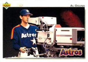 1992 Upper Deck #259 Al Osuna VG Houston Astros 