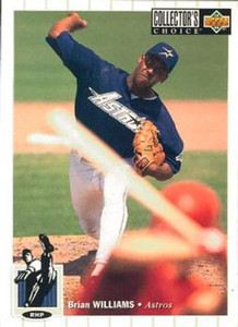 1994 Collector's Choice #594 Brian Williams VG Houston Astros 