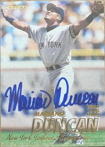 Mariano Duncan Autographed 1997 Fleer #163