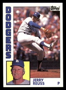 1984 Topps #170 Jerry Reuss VG Los Angeles Dodgers 