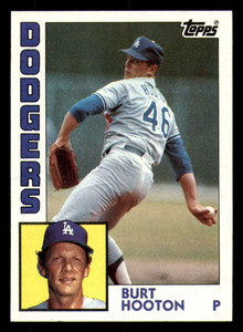 1984 Topps #15 Burt Hooton VG Los Angeles Dodgers 