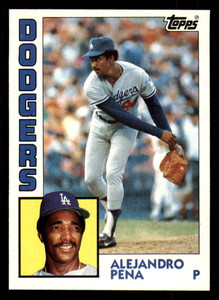 1984 Topps #324 Alejandro Pena VG RC Rookie Los Angeles Dodgers 