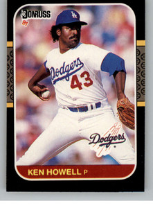 1987 Donruss #229 Ken Howell VG Los Angeles Dodgers 