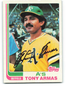 1982 Topps #60 Tony Armas VG Oakland Athletics 