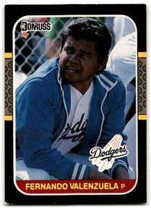 1991 Topps #80a Fernando Valenzuela ERR VG Los Angeles Dodgers - Under the  Radar Sports