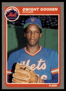 1985 Fleer #82 Dwight Gooden VG RC Rookie New York Mets 