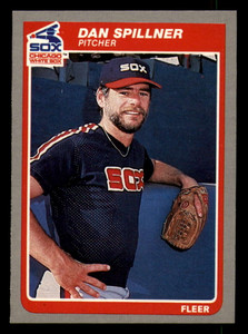 1985 Fleer #528 Dan Spillner VG Chicago White Sox 