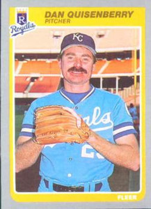 Dan Quisenberry 1983 Donruss #70 Kansas City Royals