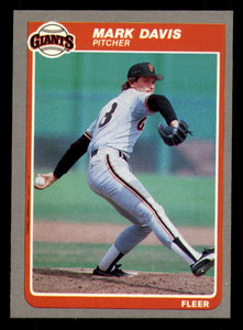 1985 Fleer #606 Mark Davis VG San Francisco Giants 