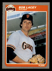 1985 Fleer #611 Bob Lacey VG San Francisco Giants 