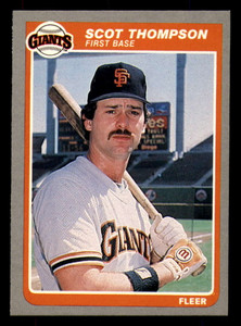 1985 Fleer #621 Scot Thompson VG San Francisco Giants 
