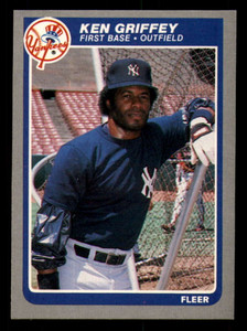 1985 Fleer #128 Ken Griffey Sr. VG New York Yankees 