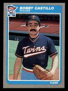 1985 Fleer #274 Bobby Castillo VG Minnesota Twins 