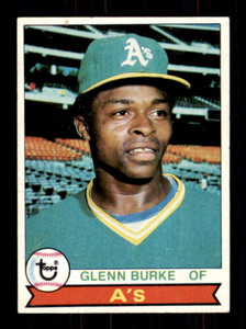1979 Topps #163 Glenn Burke VG Oakland Athletics 