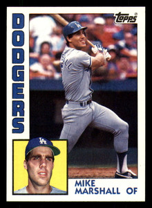 1984 Topps #634 Mike Marshall VG Los Angeles Dodgers 