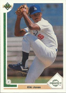 1991 Upper Deck #59 Kiki Jones VG Los Angeles Dodgers 
