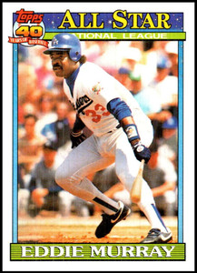 Eddie Murray 1991 Donruss MVP = My First Dodgers Card Of Eddie