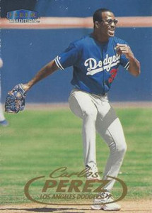 SOLD 40349 1998 Fleer Update #U47 Carlos Perez VG Los Angeles Dodgers 