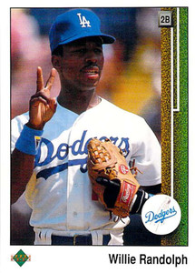 1989 Upper Deck #777 Willie Randolph VG Los Angeles Dodgers 