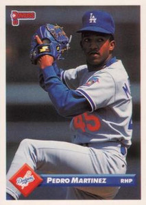 1993 Donruss #326 Pedro Martinez VG Los Angeles Dodgers 