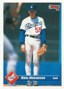 1993 Donruss #274 Orel Hershiser VG Los Angeles Dodgers 