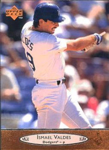 1996 Upper Deck #96 Ismael Valdes VG Los Angeles Dodgers 