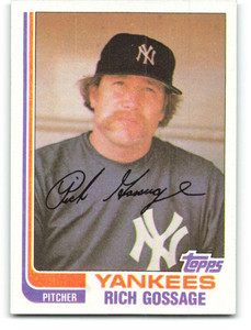 1982 Topps #770 Rich Gossage VG New York Yankees 