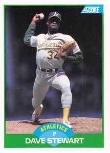 1989 Score #108 Dave Parker VG Oakland Athletics - Under the Radar