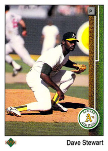  1993 Upper Deck Baseball Card #39 Dave Stewart