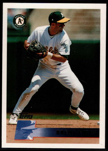 1996 Topps #31 Brent Gates VG Oakland Athletics 
