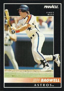 1992 Pinnacle #70 Jeff Bagwell VG Houston Astros 
