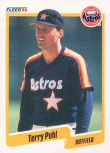 1983 Donruss #167 Terry Puhl VG Houston Astros - Under the Radar
