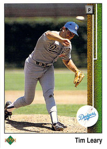 1989 Upper Deck #94 Tim Leary VG Los Angeles Dodgers 