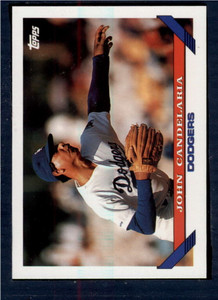 1993 Topps #682 John Candelaria VG Los Angeles Dodgers 