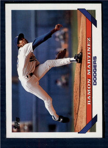 1993 Topps #120 Ramon Martinez VG Los Angeles Dodgers 