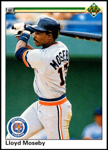 1990 Upper Deck #789 Lloyd Moseby VG Detroit Tigers 