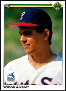1990 Upper Deck #765 Wilson Alvarez VG RC Rookie Chicago White Sox 