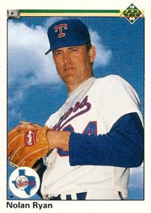 1990 Upper Deck #734a Nolan Ryan VG Texas Rangers 