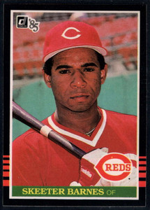 1985 Donruss #530 Skeeter Barnes VG RC Rookie Cincinnati Reds 