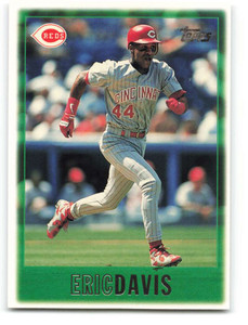 1997 Topps #218 Eric Davis VG  Cincinnati Reds 