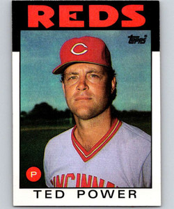 1986 Topps #108 Ted Power VG Cincinnati Reds 