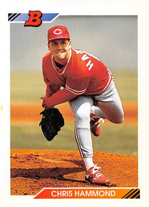 1992 Bowman #328 Chris Hammond VG Cincinnati Reds 