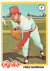 1978 Topps #273 Fred Norman VG Cincinnati Reds 
