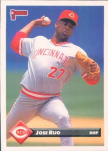 1993 Donruss #454 Jose Rijo VG Cincinnati Reds 