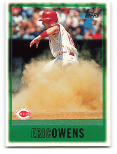 1997 Topps #266 Eric Owens VG  Cincinnati Reds 