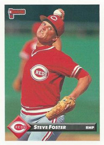 1993 Donruss #666 Steve Foster VG Cincinnati Reds 